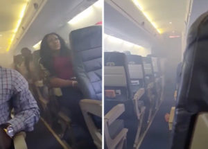 Engine Catches Fire Midflight, Passengers Are Terrified