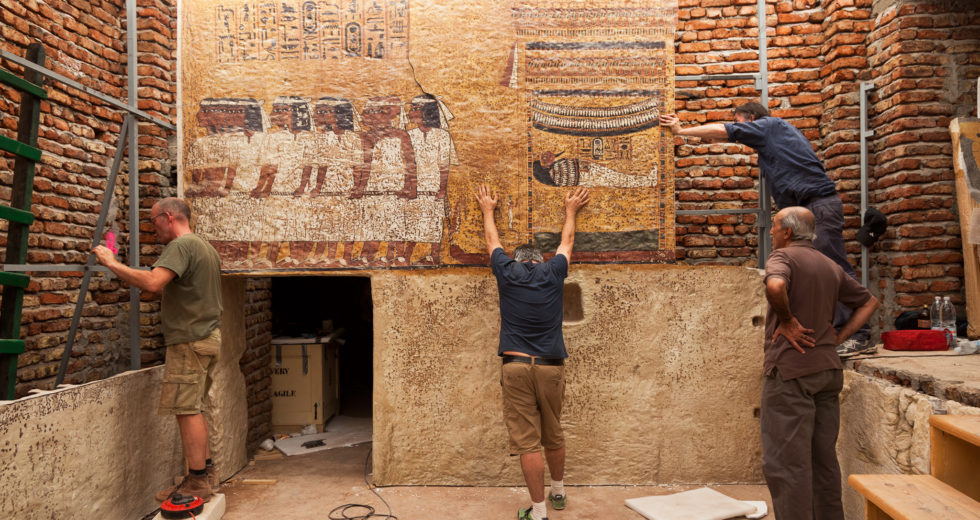 An Egyptian archaeological treasure was discovered in the Valley of the Kings