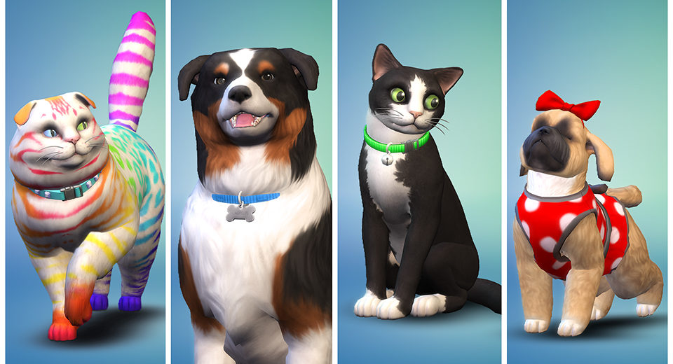 The Sims 4 New Cats & Dogs DLC Available with New Pets
