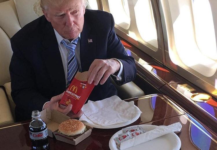 President Trump’s Eating Habits are Not Healthy