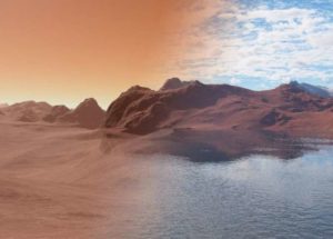 The Water on Mars Was Absorbed Like a Sponge