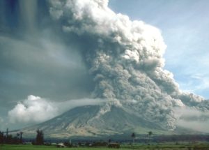 A 5-Km High Ash Column Produced Upon Mayon Volcano Explosion On Monday