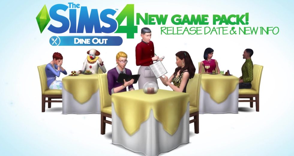 The Sims 4 on Console Available with the Dine Out Game Pack