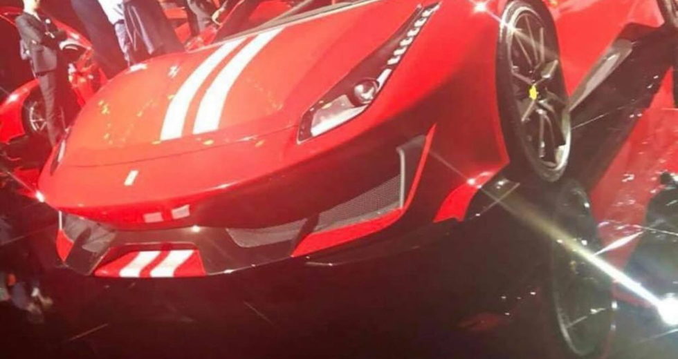The New Ferrari 488 GTO Presented At A Private Event
