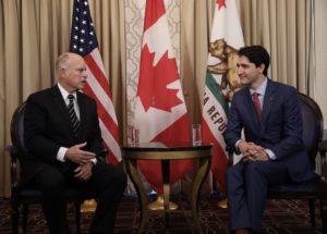 Justin Trudeau Defends NAFTA During His Speak At The Meeting With The California Governor