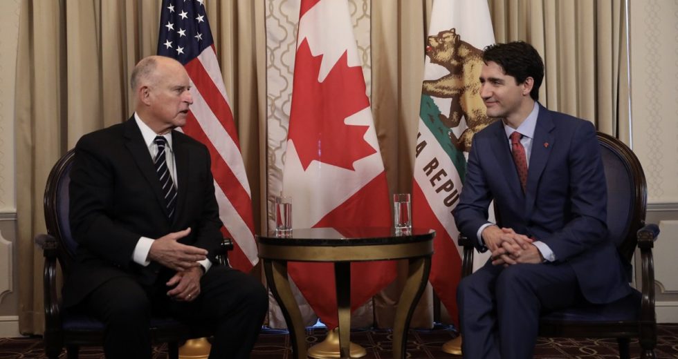 Justin Trudeau Defends NAFTA During His Speak At The Meeting With The California Governor
