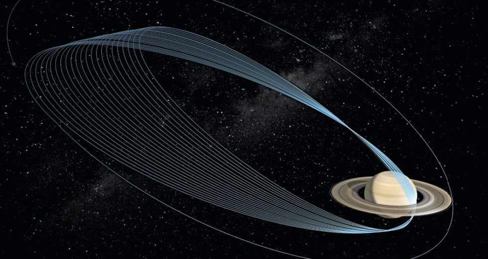 Pictures Shows us Where NASA’s Cassini Spacecraft Made a Dive and Burnt