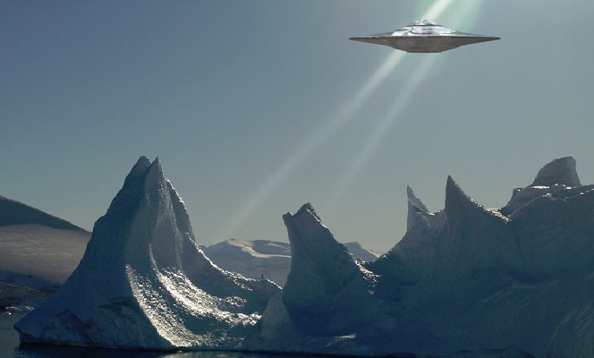 UFO Crash Site Discovered In Antarctica With Google Earth