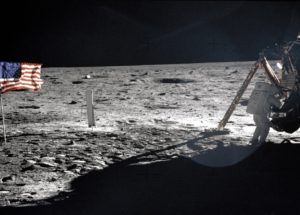 What did NASA find on the Lunar Surface?