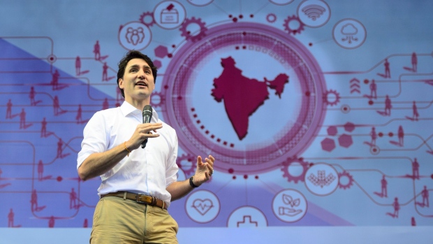 Trudeau Ended His Official Visit To India With A Ball Hockey Game