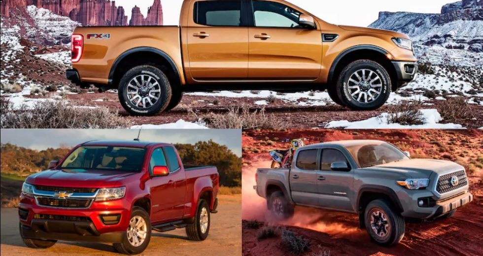 2019 Ford Ranger vs. Chevy Colorado vs. Toyota Tacoma
