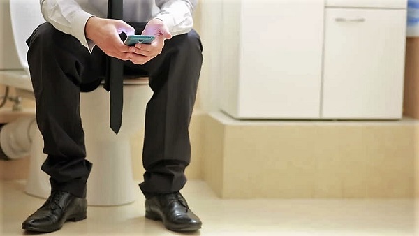 His Rectum Fell Out As He Was Playing On His Phone On The Toilet