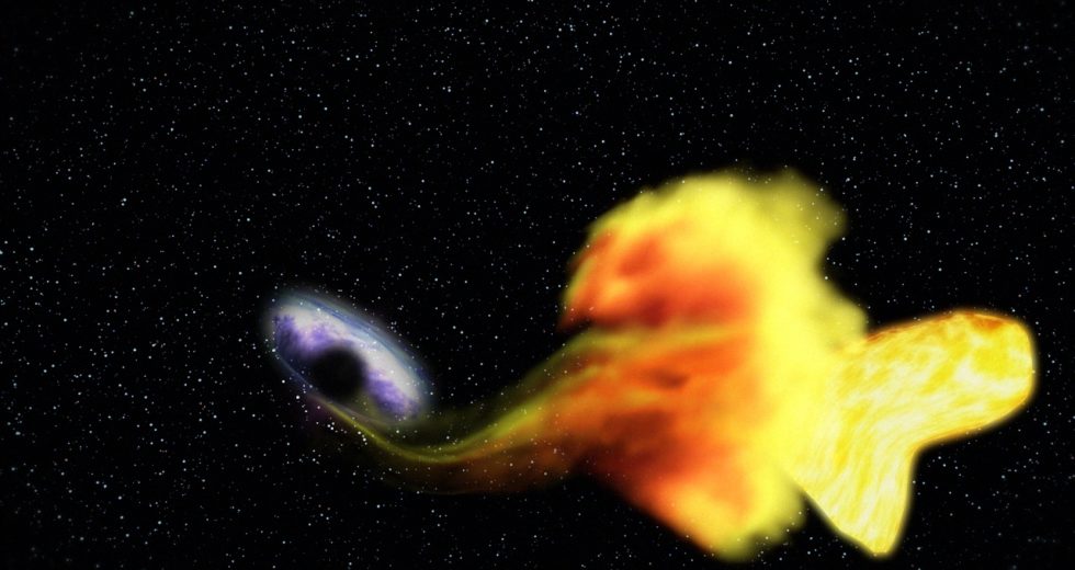 MIT Scientists Have Shown That Black Holes Emit Powerful Streams Of Energy When They Swallow Stars