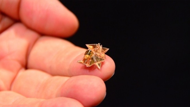 Child Genius Invented Origami Robots That Fold By Themselves