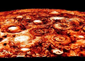 Gigantic Cyclones On The Surface Of Jupiter Presented By NASA’s Juno – Winds Blow At 350 Km/H!