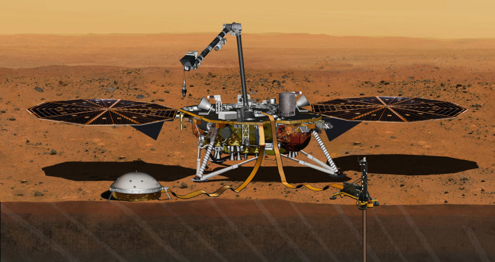 NASA InSight Spacecraft For Mars Mission Has Just Arrived At Its Launch Site