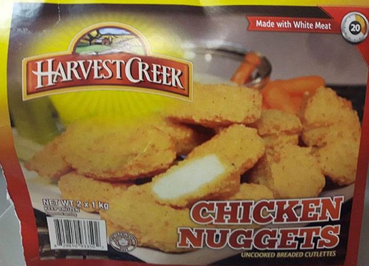 Salmonella Outbreak In Canada – Erie Meat Products Recalled Contaminated Harvest Creek Chicken Nuggets products