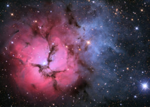 Newborn Stars Of The Same Age As Homo Sapiens have Been Discovered In The Trifid Nebula