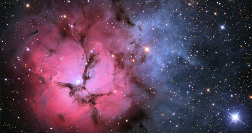 Newborn Stars Of The Same Age As Homo Sapiens have Been Discovered In The Trifid Nebula