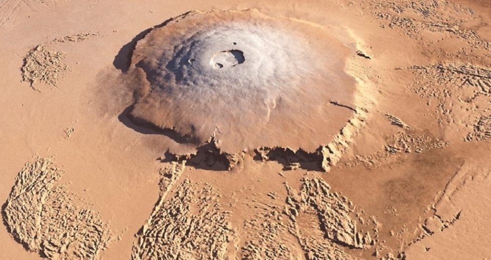 Olympic Mons Of Mars Is The Highest Volcanic Mountain In Our Solar System