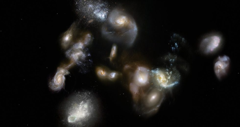 Galaxy Megamergers Of The Young Universe Were Discovered With ALMA And APEX Telescopes