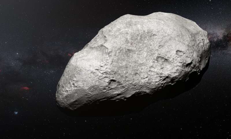 Carbonaceous Asteroid Found Exiled At The Far End Of Our Solar System