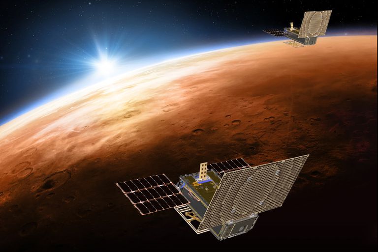 Earth-Moon Duo, Captured By MarCO-B, One Of The CubeSats Launched With InSight Mission