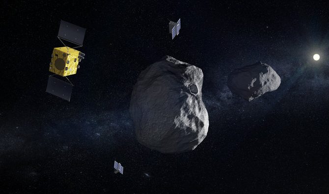 ESA’s Hera Mission To Study The Didymos Binary Asteroid System Expected To Launch In 2020
