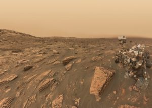 NASA’s Curiosity Rover Took A Break From Work To Take A Selfie During The Dust Storm On Mars
