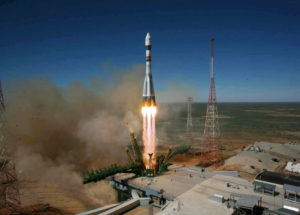 Three Astronauts, An American, A Russian, And A German, Took Off For ISS Aboard Soyuz MS-09 Rocket