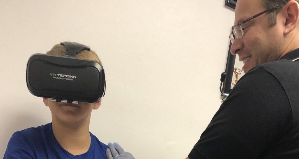 Virtual Reality, Successfully Used To Reduce The Fear Of Needles In Children