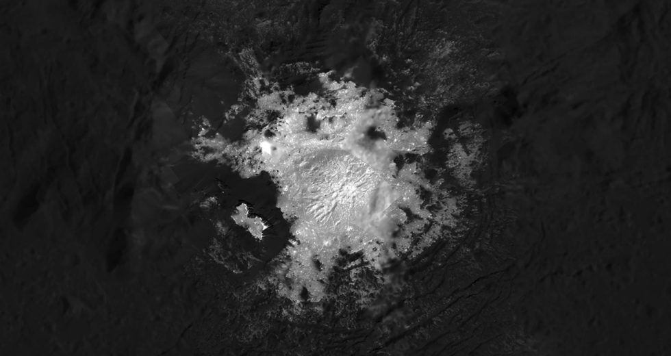 Dwarf Planet Ceres Reveals Its Weird Bright Spot In A Stunning Image
