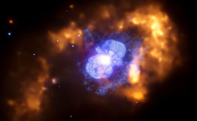 Eta Carinae Binary Star System Sends Massive Cosmic Radiations Towards Earth