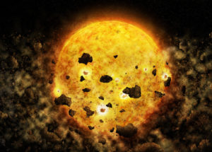 Young Star Devouring Two Newborn Planets Observed For The First Time