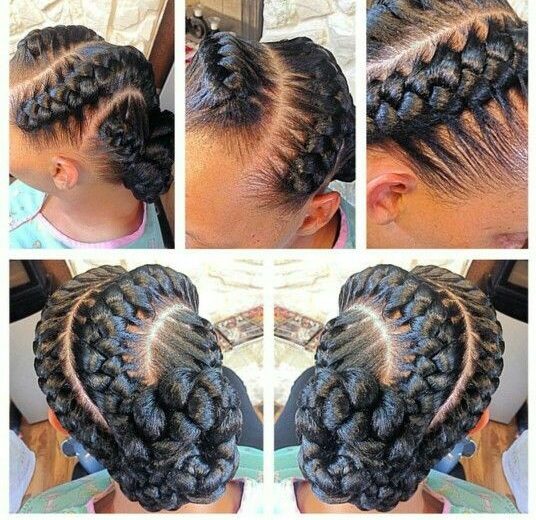 Easy and Quick Goddess Braids to Look Cute
