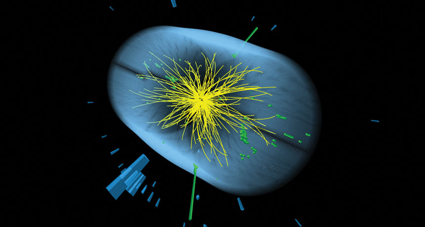 New Physics are Hinted by Strange Particle Coming out of the Earth