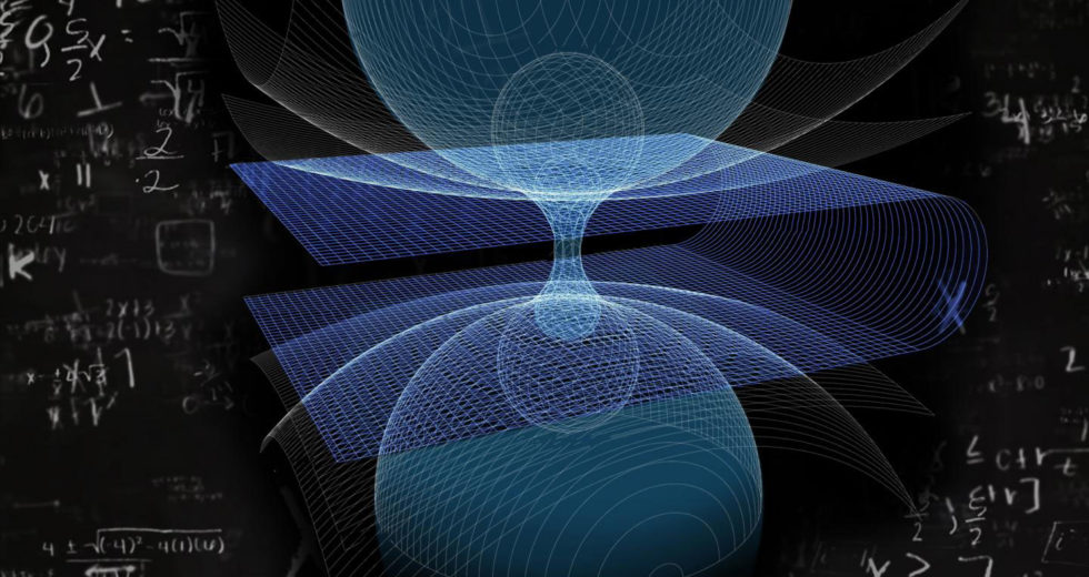 The Shape of a Wormhole Calculated by a Scientist