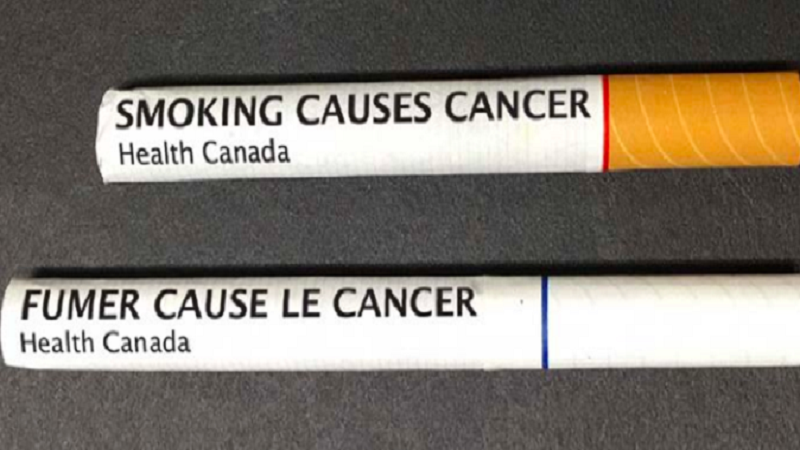 Canada Might Be The World’s First Country To Place Warning Labels On Individual Cigarettes