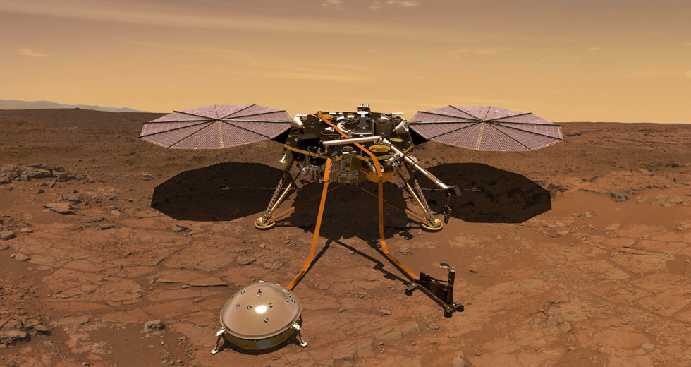 NASA’s InSight Gets Ready To Measure The Temperature of Mars