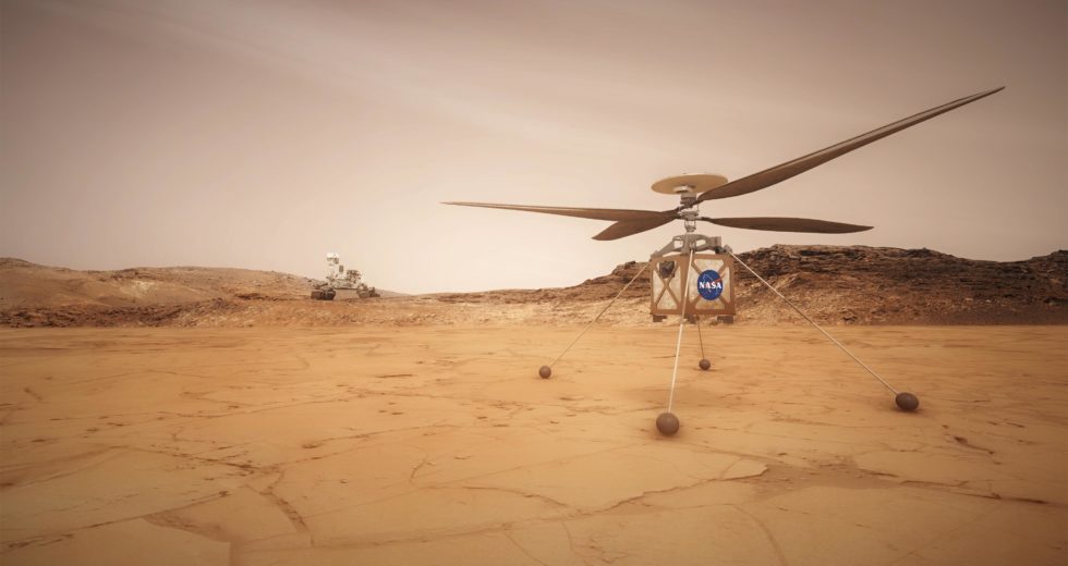 NASA’s Mars Helicopter Successfully Passed Its First Tests
