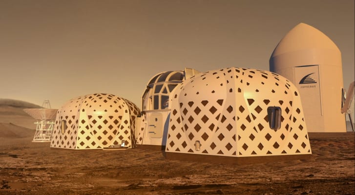 NASA Presented Top-Three Designs For Mars Habitats