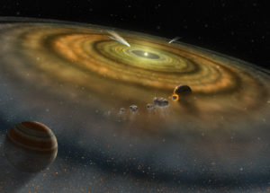 Ashes of a Dying Star Offer Information About the Origin of the Solar System