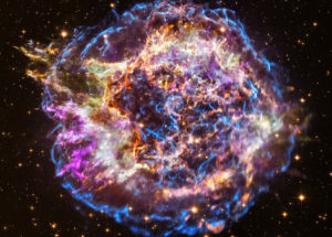 Supernova Remnant of Cassiopeia A Captured by NASA’s Chandra X-ray Observatory
