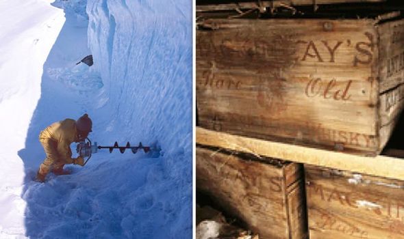 Antarctica: They Found Bottles of Scotch Under the Ice; No One Knows the Recipe