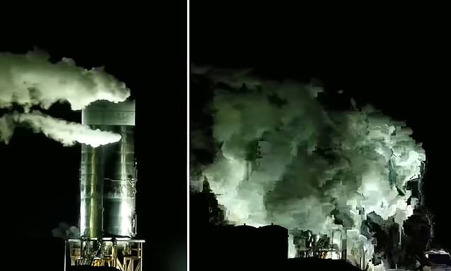 A Third SpaceX Prototype Has Blown up During a Pressure Test