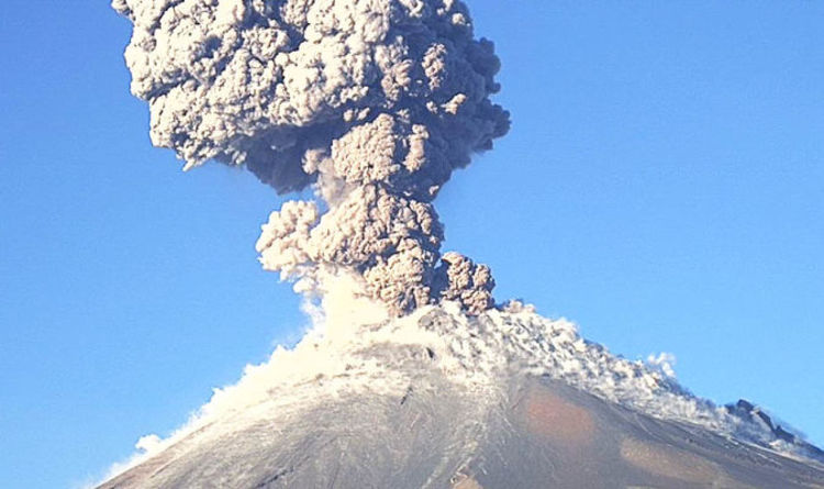 Popocatepetl Volcano Eruption Showcases the Sheer Power of Nature