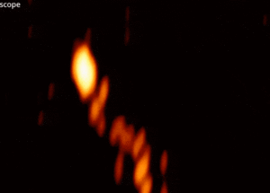 Event Horizon Telescope Snapped Jets From A Supermassive Black Hole