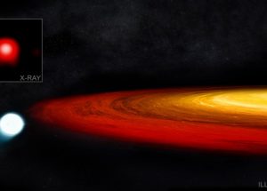 Black Hole Is Continuously Consuming A White Dwarf Caught In Its Orbit