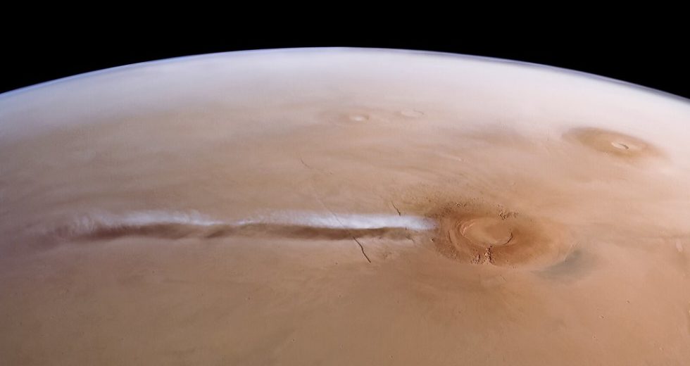 A Strange Cloud has Returned on Mars
