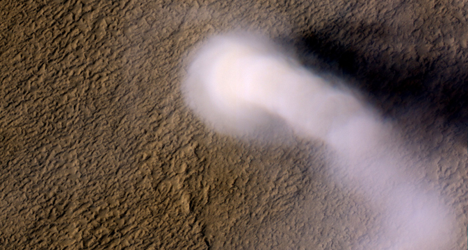 Mars Twisters: Curiosity Rover Spots Red Planet Dust Devils